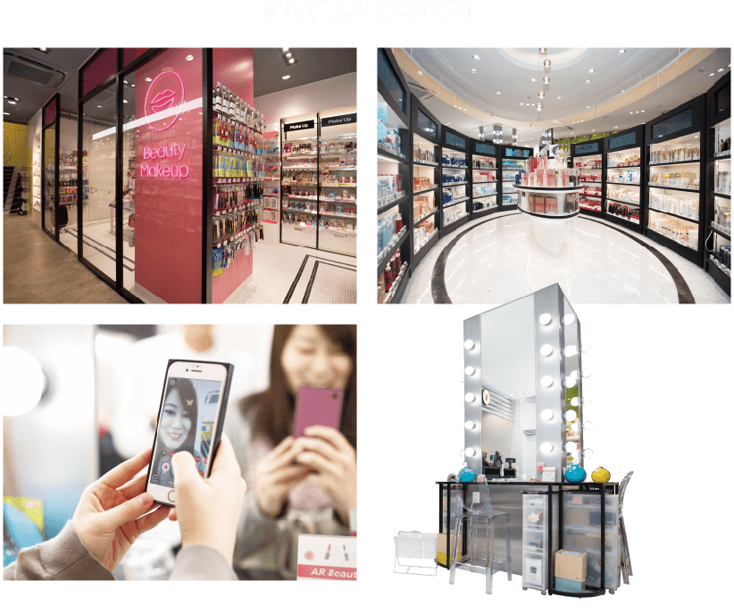 MAKE-UP CORNER